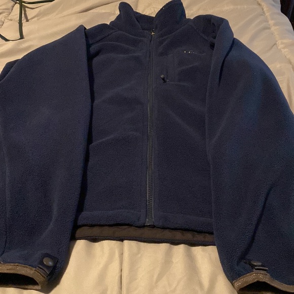 Mens medium fleece jacket blue - Picture 2 of 4